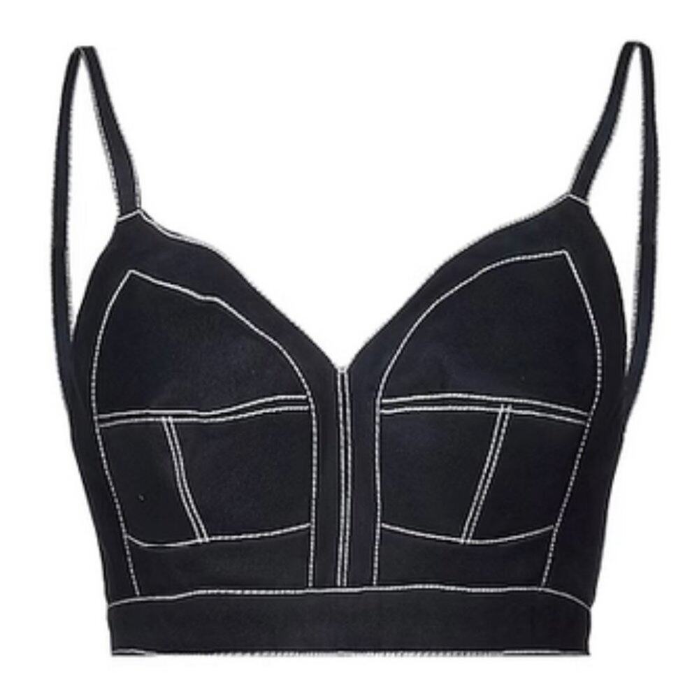 Alexander McQueen Midnight blue Bustier size 10